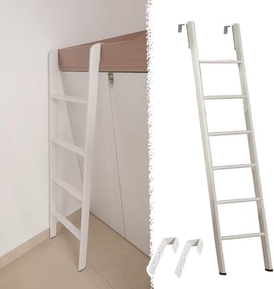 Stapelbed Ladder - Klimladder Bed - Veilig Klimmen - Verstelbare Lengte - 33cm Breed