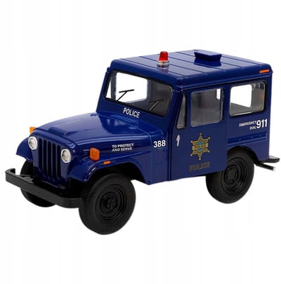 1971 JEEP DJ-5B Politie/Brandweer modelauto Schaal 1:26