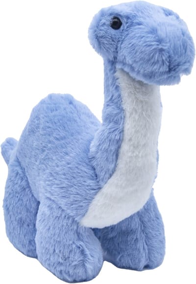 Cute since 1999 - Dinosauruspark - Dinosaurus speelgoed - Blauwe tanystropheus - Baby knuffel - 25cm