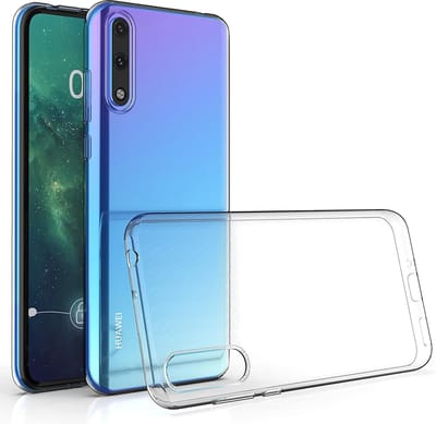 hoesje Geschikt voor: Huawei Y8p 2020 / Enjoy 10s / P Smart S - Silicone Hoesje - Transparant