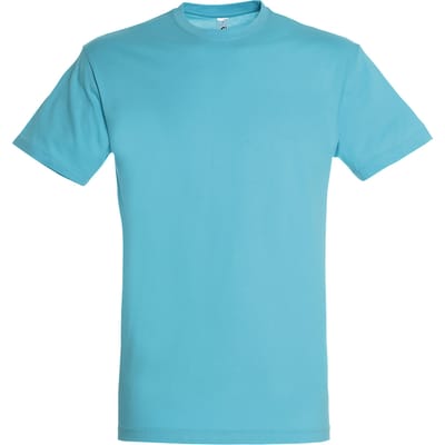 SOLS Heren Regent T-Shirt met korte mouwen (Aqua)