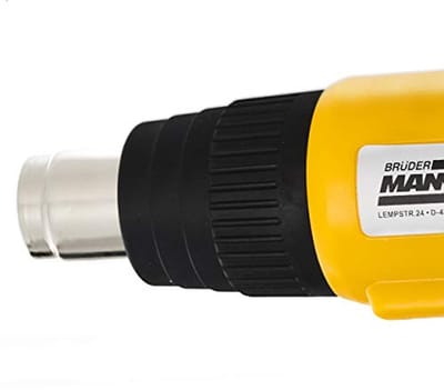 Krachtige Heteluchtventilator van 2000 Watt met 4 Accessoires