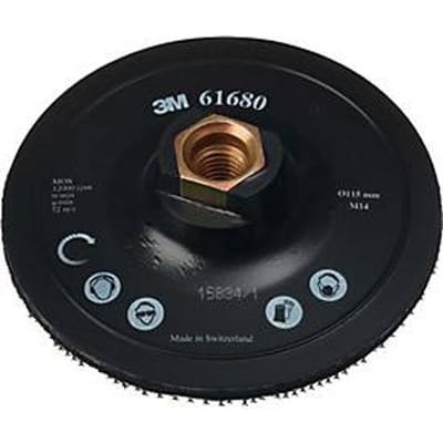 Steunschijf Scotch Brite™ DH-AC D.115mm M14 w.centrering 3M