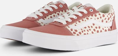 Vans Ward Dots Sneakers roze Canvas - Dames