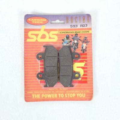 Plaquette de frein AV AR SBS pour moto Honda 400 VFR 1986 593RQ RQ3 Neuf