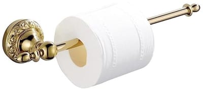 Dailygoods- Toiletrolhouder Antiek - Wandgemonteerd - Handdoekhouder - Badkameraccessoires - Keukenaccessoires - Retro Europese Stijl - Voldoende Ruimte