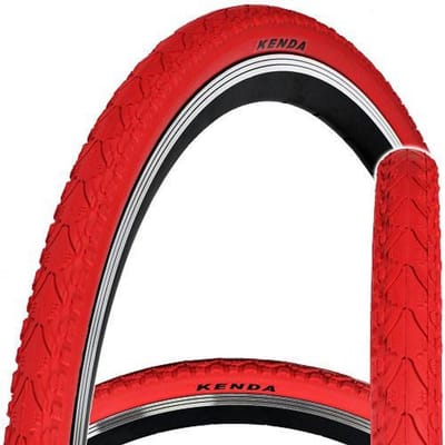Buitenband Fiets - Stadsband Woonwerk - Veilig Fietsen - Watergroeven - 700x38C - Rood