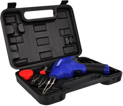GEKO Soldeerpistool 200W - LED verlichting - Ergonomisch - Snelle opwarming - Inclusief koffer