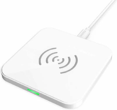 Choetech T511-S draadloze oplader - Qi lader Pad 10W - Kleur wit - Wireless Charger voor de meeste Android, IOS en andere Qi ondersteunde telefoons