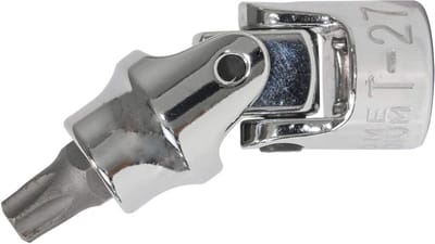 SW-Stahl 04462-T27 schroevendraaierbit, 1/4 I T-profiel I T27 I met scharnier I schroevendraaierbit voor Torx I zeskantinzet