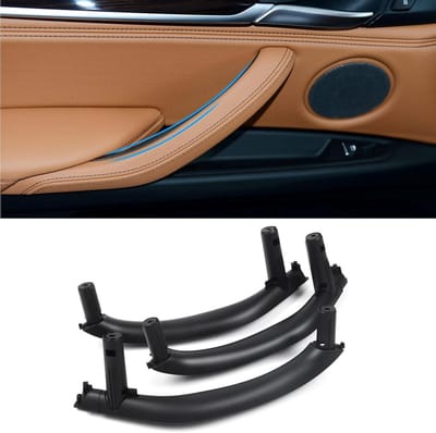 Set van 3 Binnenhandgrepen voor BMW X5 F15 F85 (2014-2018) en X6 F16 F86 (2015-2018) - Zwart, Links en Rechts, Hoogwaardige Vervangingen voor Deurhandgrepen