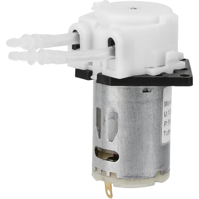 12V Doseerpomp DIY Peristaltische Buiskop Voor Aquarium Lab Chemische Analyse (wit 2*4)