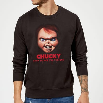 Chucky Friends Till The End trui - Zwart - S