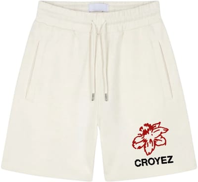 Croyez - Broek Off White Croyez Gardener Shorts Shorts Off White Crb30026051