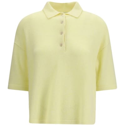 Allude Bicolor Kasjmier Poloshirt
