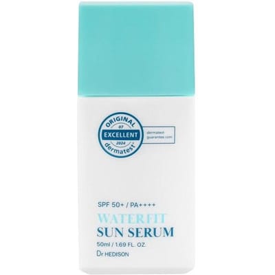 Dr. Hedison, Waterfit Sun, Zonbescherming, Dag, Serum, Voor Gezicht, SPF 50, 50 ml