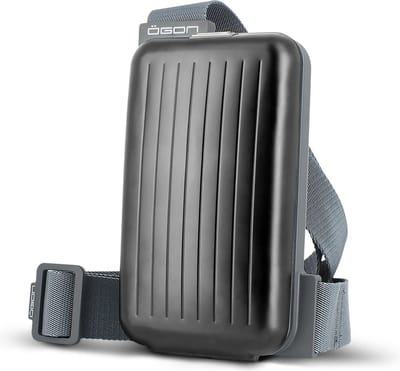 Ogon Designs Phone Bag Aluminium Telefoontas - Sling Bag - Zwart