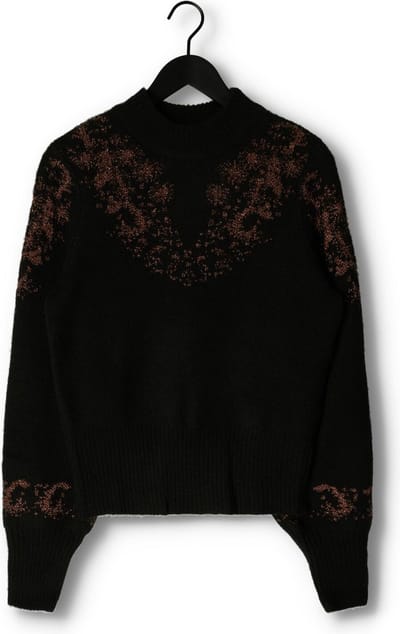 Minus Leika Knit Pullover Truien & vesten Dames - Sweater - Hoodie - Vest- Zwart - Maat S
