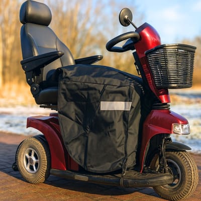 MaxxCovers Beenkleed Scootmobiel - Gevoerd en Waterdicht Deken - Universeel Schootskleed - Scootmobielaccessoires