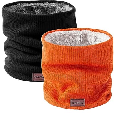 Warme en zachte fleece sjaal voor heren en dames - multifunctionele halswarmer voor de winter