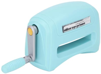 Snijmachine Handmatig - Papier Snijder Embosser - Scrapbooking Kaarten Maken - Ingebouwd Zuigsysteem - 22 x 15 x 9 cm