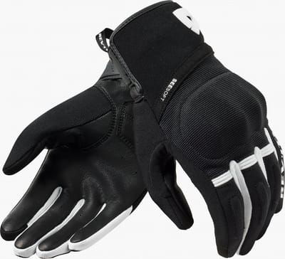 REV'IT! Gloves Mosca 2 Black White S - Maat S - Handschoen