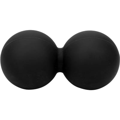 Silicagel Oefening Pinda Bal Yoga Sportschool Fitness Lichaam Ontspanning Massagebal Pijnverlichting Zwart black