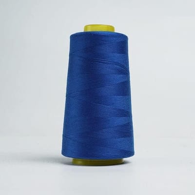 Naaigaren Polyester Draad - Naaimachine Garen - Kleding Maken - Uitstekende Treksterkte - 3000 Meter - Saffierblauw