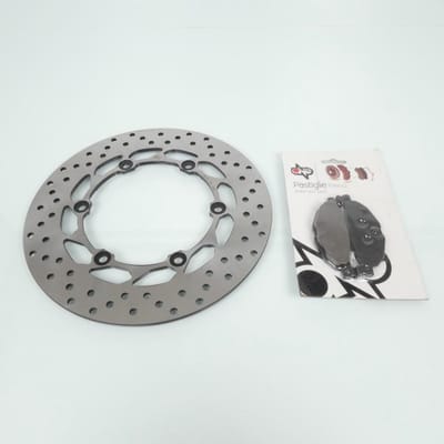 achterremschijf één voor scooter yamaha 500 tmax 2004 t/m 2011 ø267x132x5mm / 4b5-2582v-00-00 nieuw