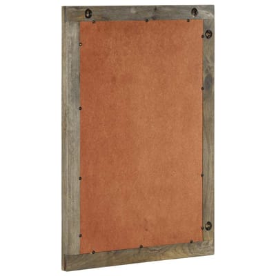 vidaXL - Badkamerspiegel - 50x2,5x70 - cm - massief - mangohout