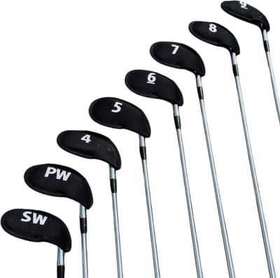 Jobber Sports Golfclub Covers Set - 9 Headcovers voor Ijzers