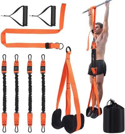 Unyqoos® Verstelbare optrekhulp met weerstandsbanden voor effectieve training