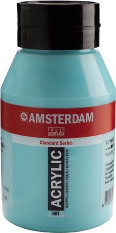 Amsterdam Acrylverf 661 Turkooisgroen 1L