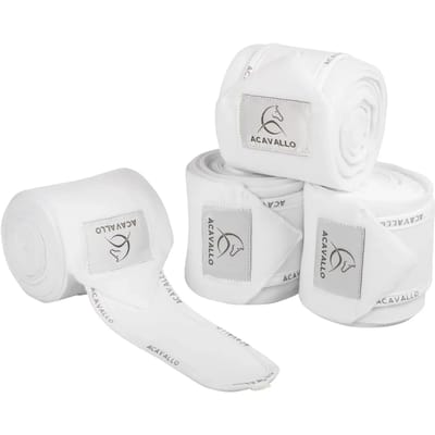 Antibobbel-polo bandages voor paarden Acavallo (x4)