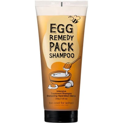 [trop cool pour l'école] Shampooing Egg Remedy Pack 200g beige