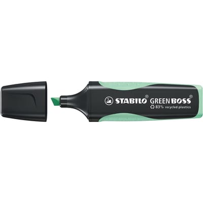 STABILO GREEN BOSS Pastel, milieuvriendelijke markeerstift, vleugje mint, per stuk