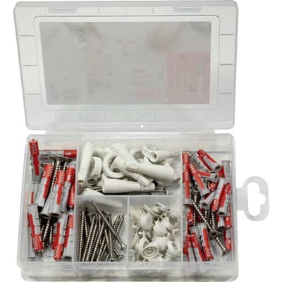 Fischer 577062 easyDIY EasyHook Assortimentsdoos pluggen 113 stuk(s)