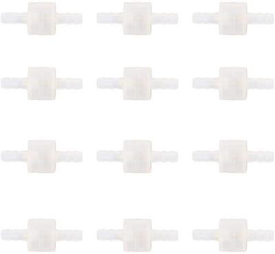 Dailygoods- Terugslagklep 12 Stuks - Ozonbestendig - Corrosiebestendig - Slijtvast - Duurzaam - Hoge Temperatuur Weerstand - Eenrichtingsklep