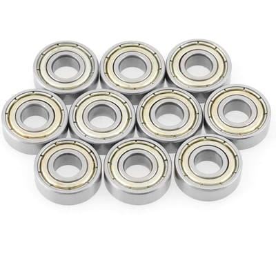 10 stuks set 696ZZ roestvrijstalen kogellagers 6 x 15 x 5 mm
