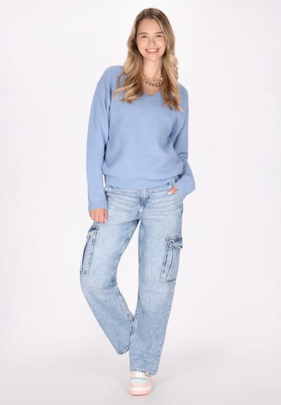 Mymo Jumper Dames lichtblauw