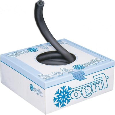Pijp Isolatie - Rubberen Slang - Koeling Isoleren - Praktische Verpakking - 19 meter - Zwart