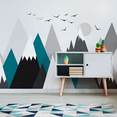 Kinderstickers van het Scandinavische gebergte, Annuska, 80 x 120 cm