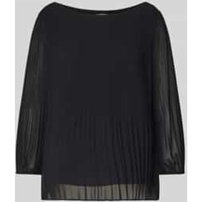 Regular fit blouse van chiffon