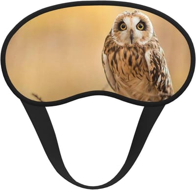 Verduisterend Slaapmasker - Oogmasker Slapen - Comfortabele Slaap - Zachte Satijnen Stof - 34 x 19.5 cm - Bedrukt