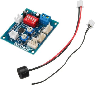 4-draads Pwm 5a Pwm Pc Cpu Ventilator Temperatuurregelingskaart Dc12v HW-585