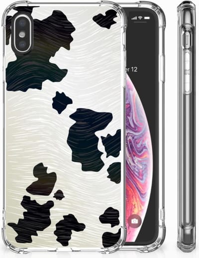 Apple iPhone X | Xs Case Anti-shock Koeienvlekken
