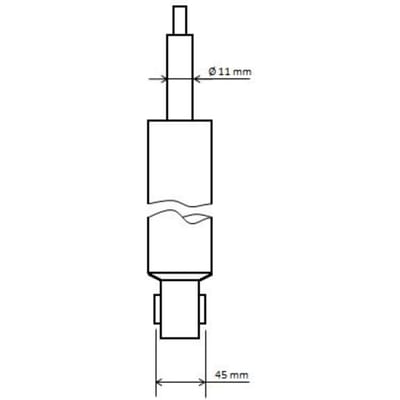 Schokdemper Excel-G KYB 3430023