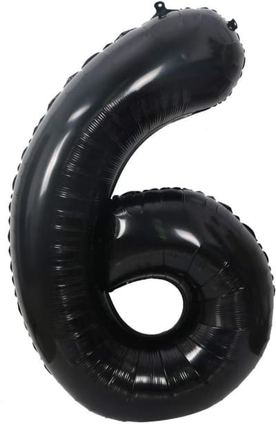 Grote Folieballon Cijfer 101 cm - Verjaardag Decoratie en Feestartikelen