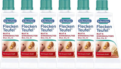 Dr. Beckmann Vlekkenduivel Bloed+melk+eiwit Voordeelverpakking 6 Stuks