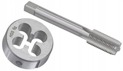 Gereedschapset: Tap M7x0.75mm & Ronde Stans